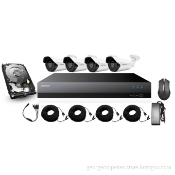 4CH STARLIGHT 1.8MP Outdoor Camera With XVR DIY KIT